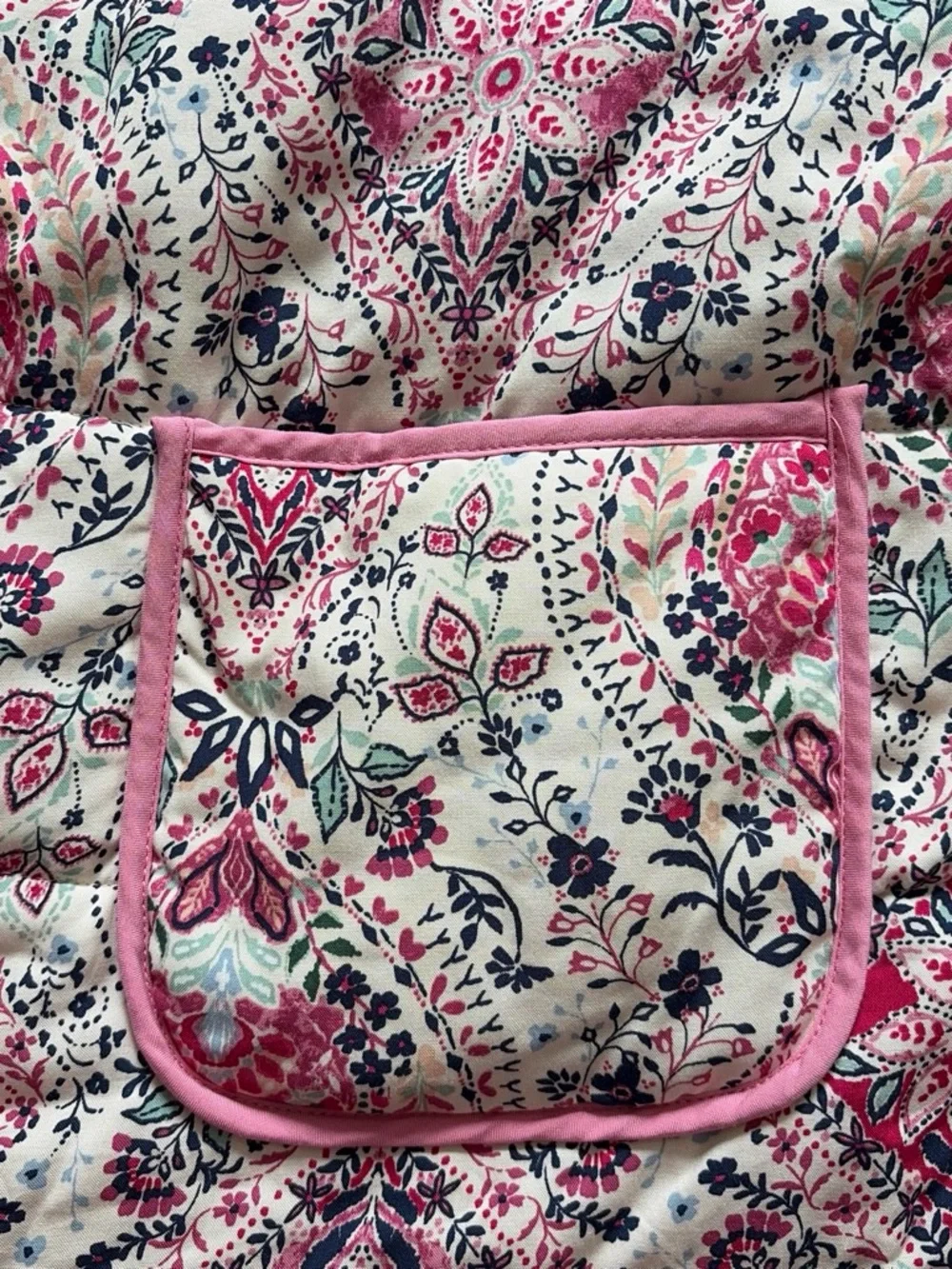 Torrid Pink Floral Quilted Jacket